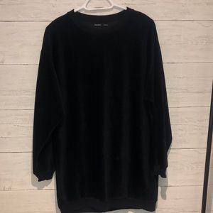 Pull & Bear long sleeve ribbed loose dress